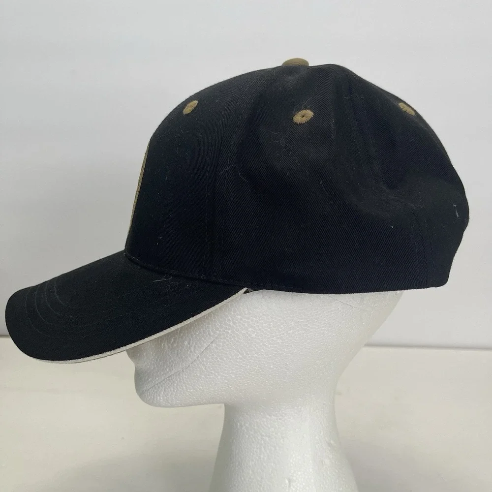 USGA Member 2005‎ US Open Pinehurst #2 Cotton Black Strapback Golf Cap Hat